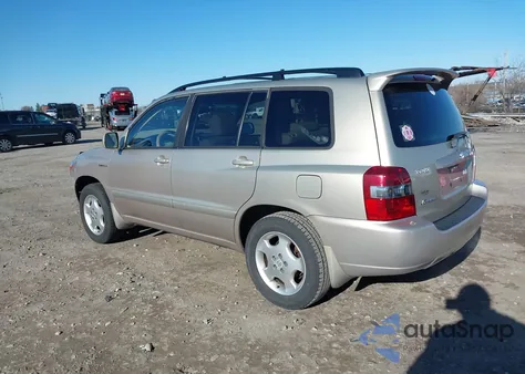 2005 Toyota Highlander Limited V6 from USA, damaged, VIN JTEEP21A250077671